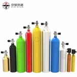 Алюминиевый баллон с аквалангом